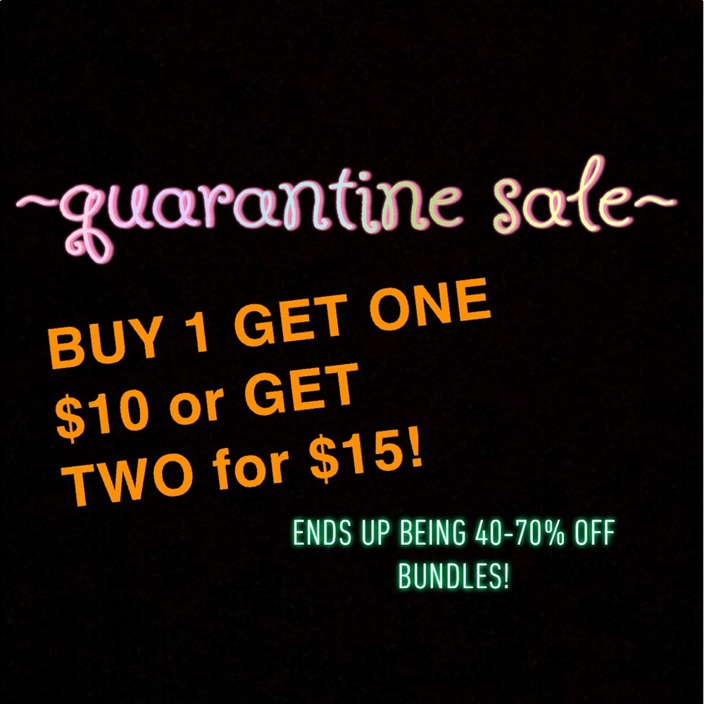 BUNDLE AND SAVE!! 40-70% off!!